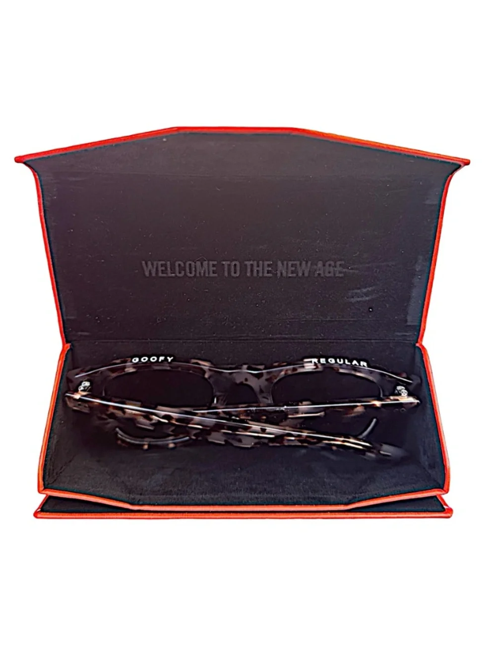 Caddis Porgy Eye Appliances Tortoise Eyeglasses Frame 50-23-145 Orange Case